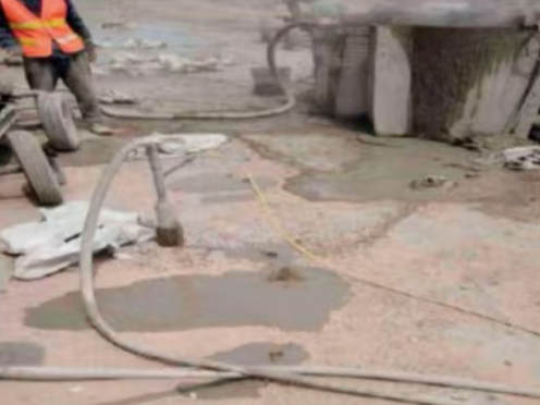 惠城水泥混凝土路面板底注浆技术 路面脱空注浆整治方案